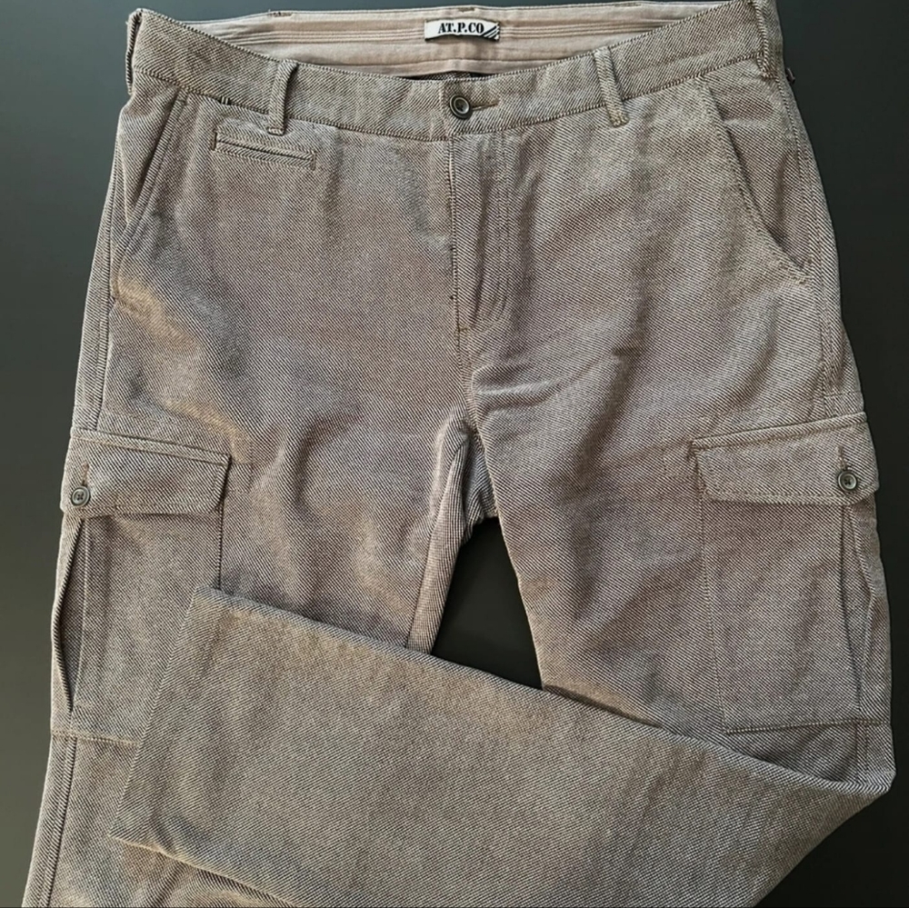 Men's CARGO Tan Pants Size 36 Us, 52 It